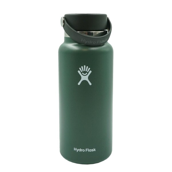 HYDRO FLASK WATER BOTTLE 32 OZ WIDE MOUTH FLEX CAP